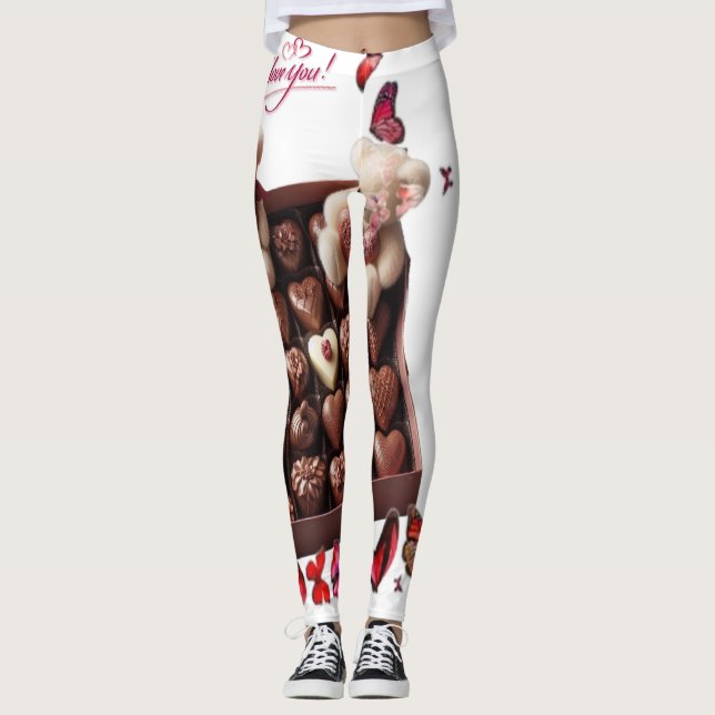 Leggings Cœur d'amour  (Devant)