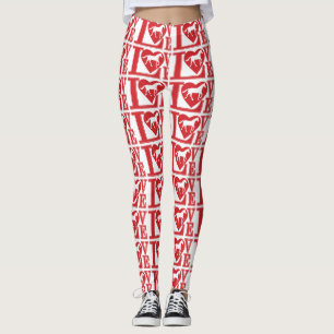 Leggings Coeur d'amour du cheval
