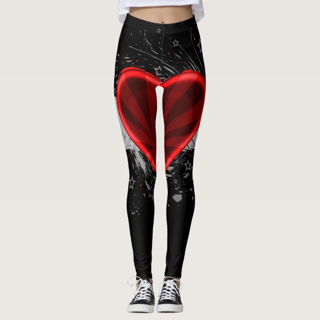 Leggings Coeur de l'aile (Devant)