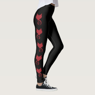Leggings Coeur du mal : Coeurs du diable/démon