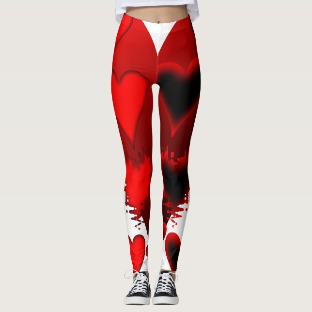 Leggings Coeurs (Devant)