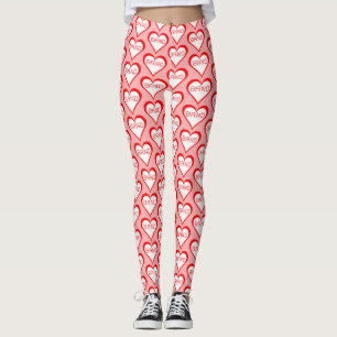 Leggings Coeurs de bande
