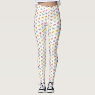 Leggings Coeurs de bonbons