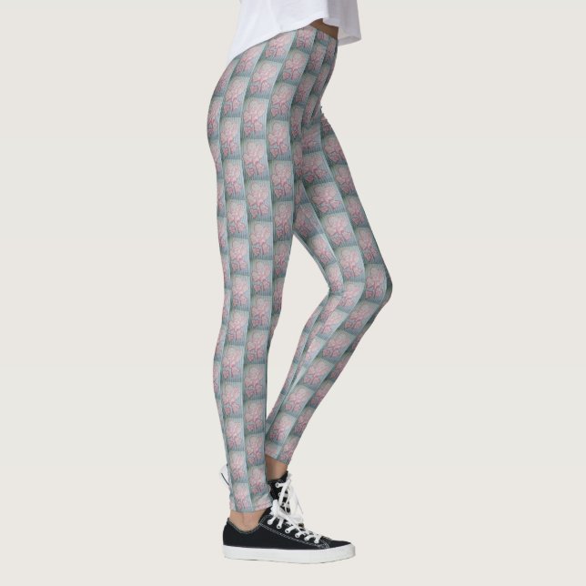 Leggings Cœurs en dentelle vintage (Droite)