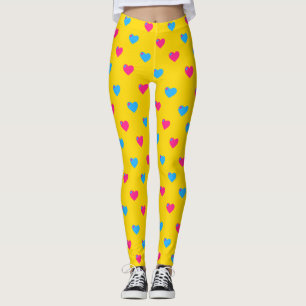 Leggings Cœurs Moyens Fierté Pan