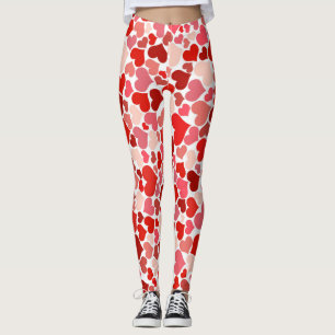 Leggings Coeurs multicolores Motif-20367