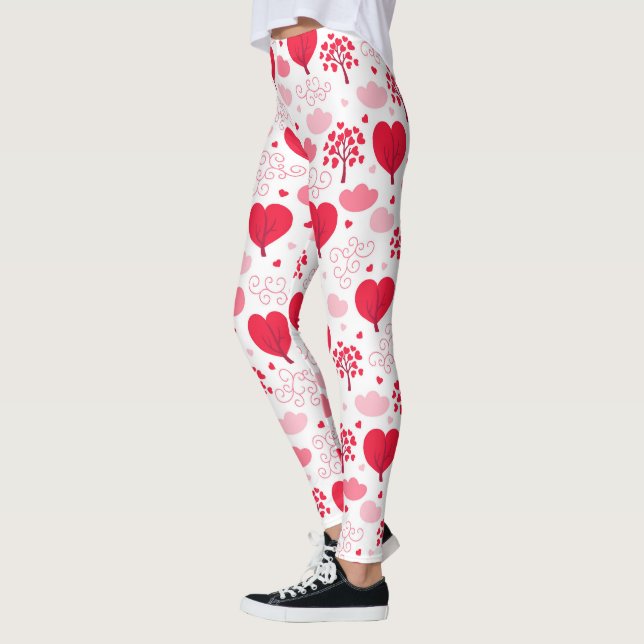 Leggings Coeurs Valentines (Gauche)