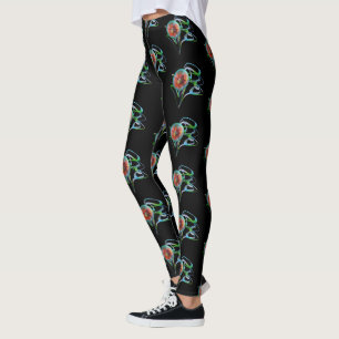 Leggings Coincé dans les pattes moyennes