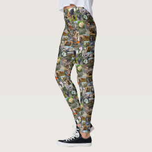 Leggings Collage photo de la ferme,