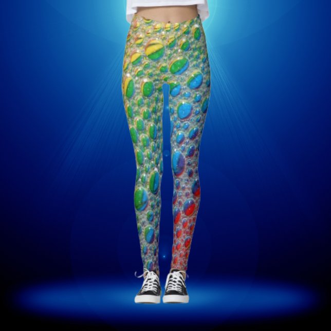 Leggings "Collants Fresh Dew Drops" (Créateur téléchargé)