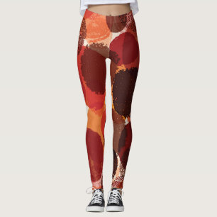 Leggings Collection de Motifs Abstraits colorés et intempor