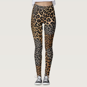 Leggings Collection moderne de luxe blanc léopard élégant