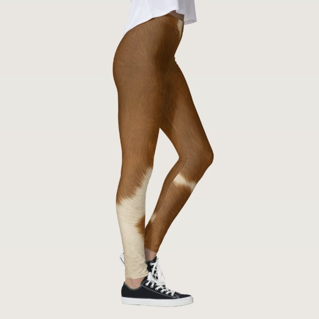 Leggings Collection moderne Vache Faux Cuir Élégante (Droite)