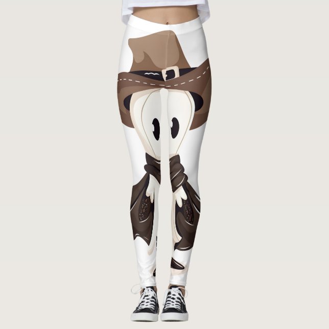 Leggings Collection Skeleton Cowboy (Devant)