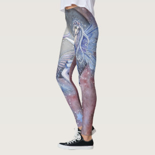 Leggings Collectionneurs d'étoiles Fée et Hibou Art Fantast