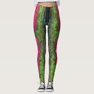 Leggings "Color Serenade" Art Abstrait coloré