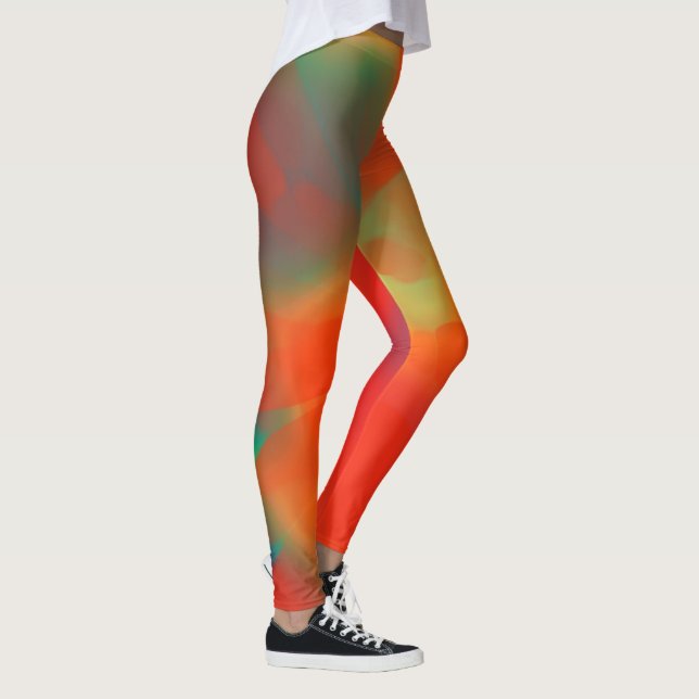 Leggings Coloré Cravate (Droite)