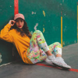 Leggings Coloré, Unique Paint Splatter Rainbow<br><div class="desc">Des éclaboussures d'aquarelle,  d'art et de désordre,  offrent un éventail de couleurs extravagant. De turquoise et d'aqua,  vert et bleu clair,  jaune clair,  violet,  rouge et rose...  avec plus jetés dans pour une bonne mesure.</div>