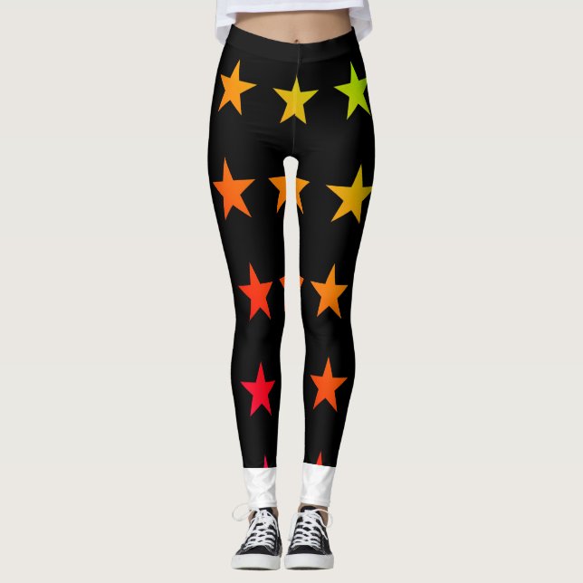Leggings Colored stars (Devant)