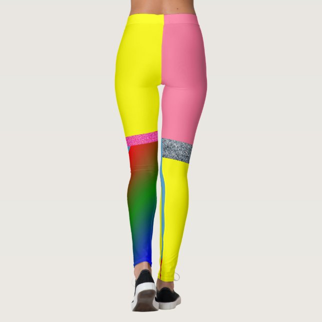 Leggings colorés (Dos)