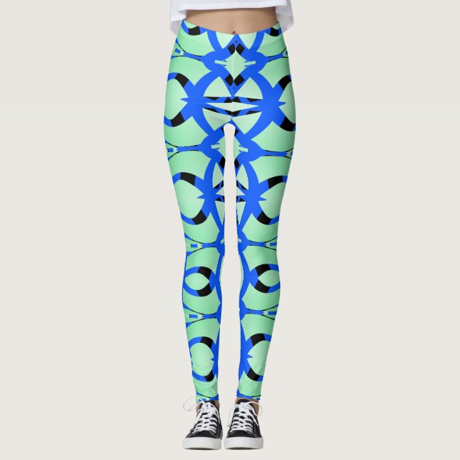 Leggings colorés et transparents "Ratti_Creative_A (Devant)