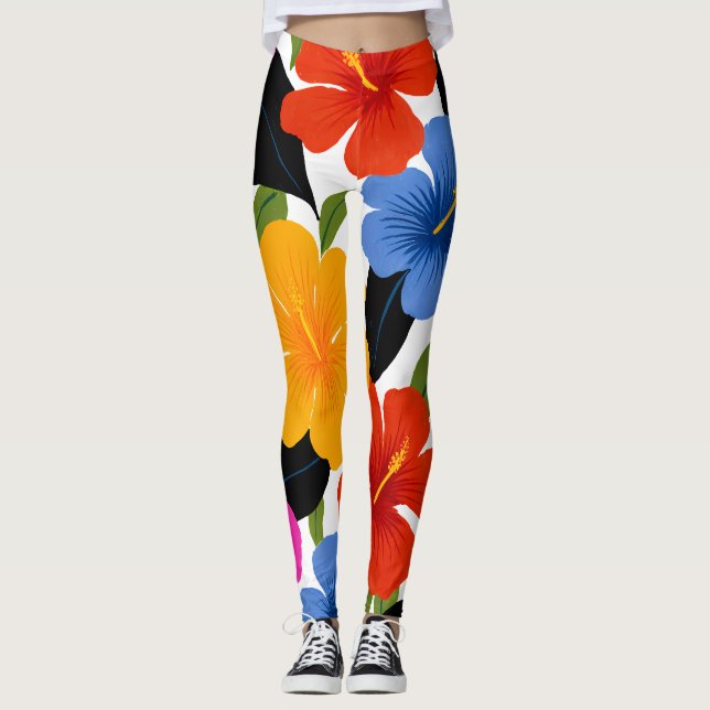 Leggings Colorés pour Femmes – Vibrants (Devant)