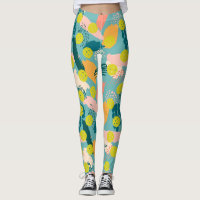 Colorful Moderne Motif Abstrait Crazy Pickleball