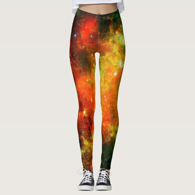 Leggings Colorful Starry Nebula (Devant)