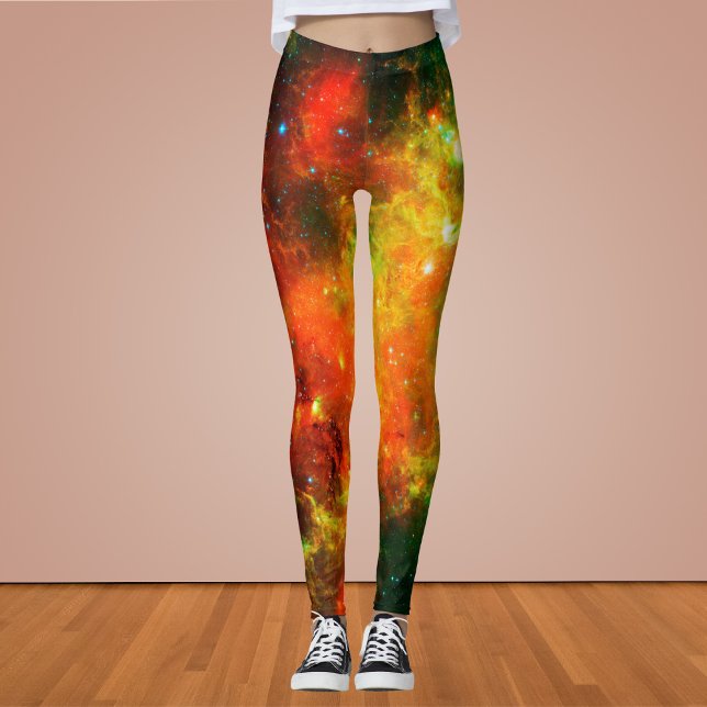 Leggings Colorful Starry Nebula (Créateur téléchargé)