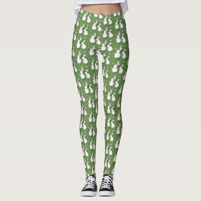 Leggings Combat de neige (Devant)