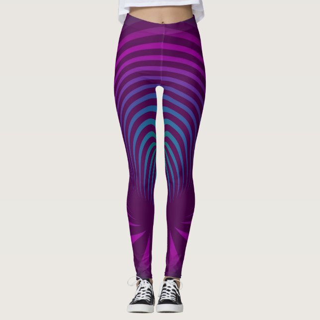 Leggings Comète cosmique (Devant)