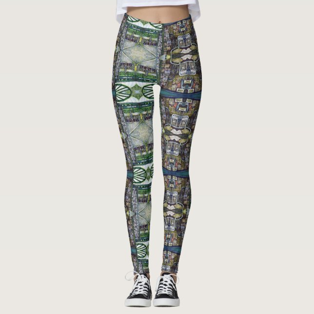 Leggings Comment Est-Ce Qu'Une Image, Sans imagination ? (Devant)