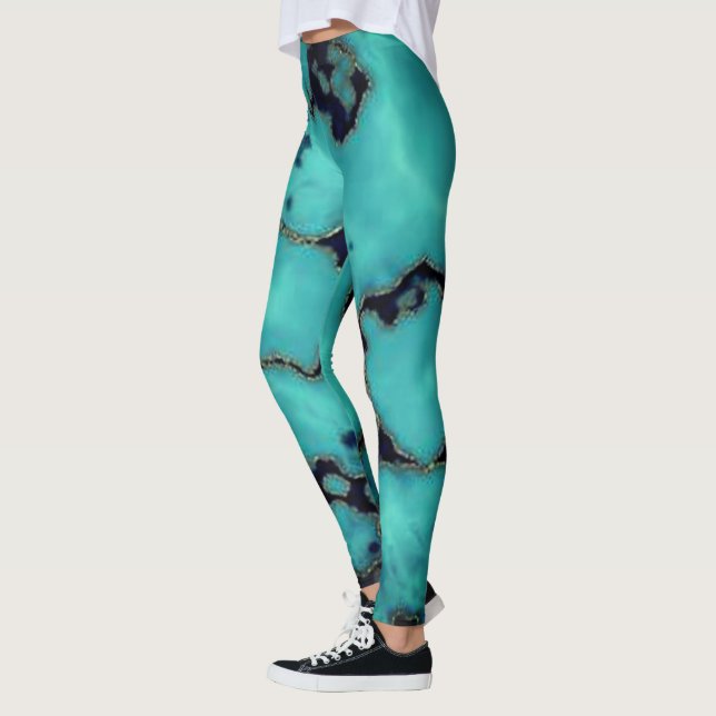 Leggings Conception à la mode fraîche de pierre de marbre (Gauche)