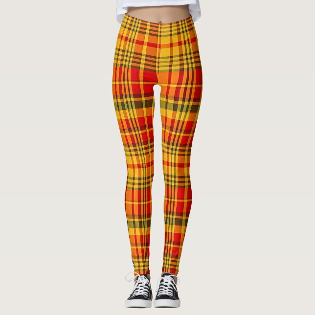 Leggings conception culturelle d'Antigua-et-Barbuda (Devant)