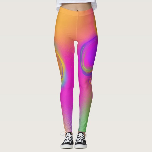 Leggings Conception de Ballon de Fête (Devant)