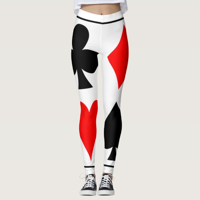 Leggings Conception de carte (Devant)