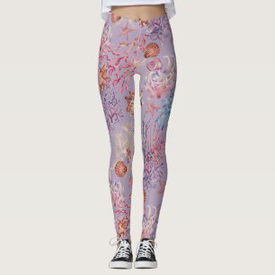 Leggings Conception de la série de composition de l'eau sou
