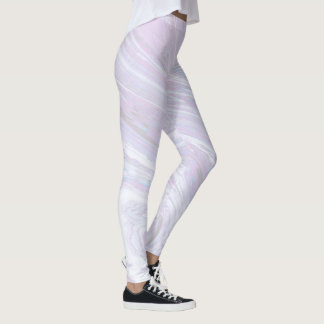 Leggings Conception de marbre rose
