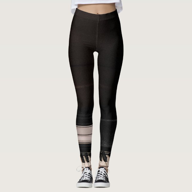 Leggings Conception de piano Extraordinaire (Devant)