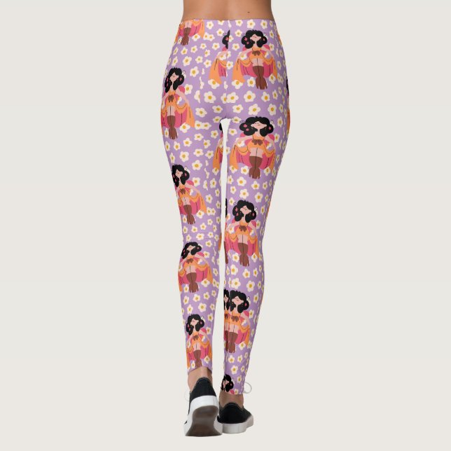 Leggings CONCEPTION DE STYLE motif (Dos)