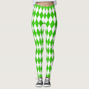 Leggings Conception des carreaux de diamants de l'arlequin
