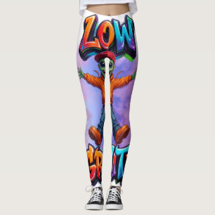 Leggings Conception d'humour spatial extraterrestre drôle à