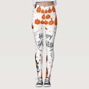 Leggings Conception d'un jeu Vintage d'éléments Halloween