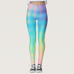 Leggings Conception en pastel d'arc-en-ciel