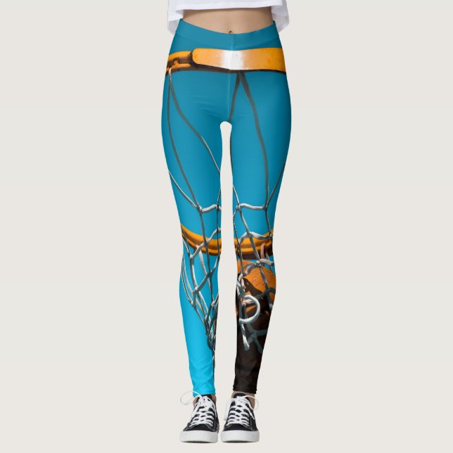 Leggings Conception géniale de basket-ball (Devant)