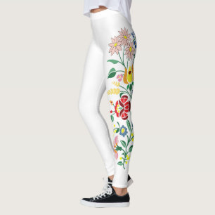 Leggings Conception hongroise de broderie de Traditonal