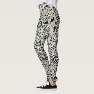 Leggings Conception intricate de nœuds de l'Arbre de Vie ce