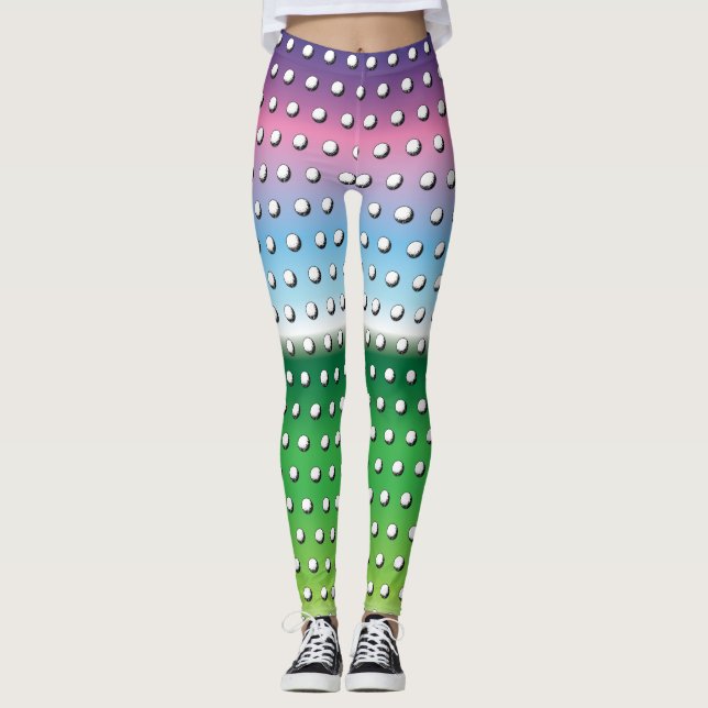 Leggings Conception minimaliste élégante de golf (Devant)
