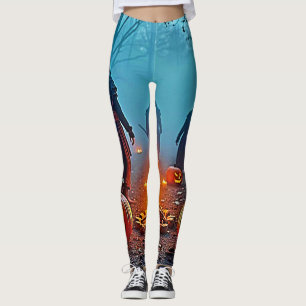 Leggings Conception rituelle d'Halloween éffrayant
