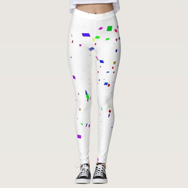 Leggings - Confettis qui tombent (Devant)